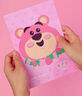 迪士尼（Disney）画笔套装160件 儿童绘画套装女孩生日礼物幼儿园小学生绘画礼盒水彩笔画笔 草莓熊DM29445T 实拍图