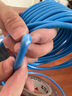 毕亚兹 六类千兆网线【0.57±0.008mm纯铜线芯】CAT6类非屏蔽双绞线 家装网络POE监控布线工程箱线 10米 实拍图