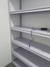摩基家用货架置物架阳台仓储仓库储物架地下室多层落地展示架收纳架子 四层118cm【默认白色】 长50*宽30cm 实拍图