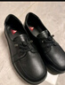 足力健老人鞋秋冬女士单鞋软底休闲皮鞋中老年妈妈鞋乐福鞋 8691K黑色40 实拍图