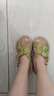 百丽踏罗马凉鞋女夏外穿2025新款中式国风配裙子百搭厚底松糕沙滩鞋 绿色 36 实拍图