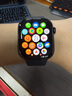 Apple/苹果 Watch Series 10 智能手表GPS款42毫米亮黑色铝金属表壳黑色运动型表带S/M MX1M3CH/B 实拍图