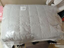 洁丽雅A类防水隔尿床笠加厚夹棉席梦思防滑床垫保护套全包防尘套 爱格-星灰【A类防水隔尿】 180x200cm单床笠 实拍图