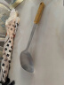 膳福记（shanfuji）传统老式生铁锅炒锅无涂层不粘锅农村家用铸铁平底燃气灶炒菜锅具 34圆底（送开锅服务） 34cm 实拍图