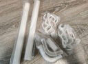 太力吸盘毛巾架杆浴室卫生间上墙置物架厕所免打孔浴巾架铝合金挂架 实拍图