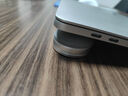 升派 笔记本支架脚垫散热球电脑增高笔记本电脑支架脚垫垫脚托架桌面增高器折叠便携式悬空铝合金调节 灰色-升级版【磁吸+可升降】 实拍图