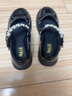 Skechers斯凯奇奶茶熊儿童熊猫鞋秋冬男女童运动鞋经典黑白老爹鞋996212L 212龙眼冰茶 35 实拍图