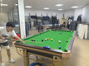 乔氏金腿银腿乔款台球桌标准型钢库中式黑八台球厅家用成人豪华桌球台 9尺 乔款木库高配款 金色 实拍图