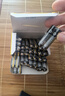 超霸（GP）7号电池40粒七号碳性干电池黑超适用于耳温枪/血氧仪/血压计/血糖仪/鼠标等7号/AAA/R03 商超同款 实拍图