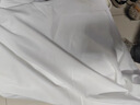 京东京造【10A抗菌】t恤男短袖男士t恤男女同款衣服白小T苏超定制 白色XL 实拍图