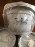 九千谷塑料花盆3个装圆形加厚塑料种植盆 梅兰竹菊款外径25cm不含托3798 实拍图