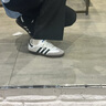 阿迪达斯 adidas三叶草sambaT头鞋运动鞋男女休闲鞋B75806 38.5 实拍图