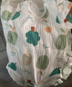 童泰（TONGTAI）婴儿短袖包屁衣夏季纯棉宝宝连体衣爬服三角哈衣提花绿色80cm 实拍图