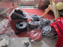 福儿宝奔驰授权大G儿童电动车玩具车可坐人四轮带遥控越野小孩宝宝送礼 四驱红+减震器+后备箱+皮座+软胎 实拍图