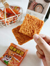 三只松鼠蟹香咸蛋黄味糯米锅巴500g箱装独立小包休闲零食膨化怀旧小吃 实拍图