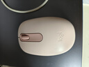 罗技（Logitech）M196 无线蓝牙鼠标 办公鼠标 笔记本商务办公家用 小巧便携 对称手型 玫瑰粉 实拍图