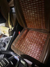 车优友 汽车坐垫夏季竹席座垫 汽车座椅竹片凉垫 麻将席坐垫 小蛮腰凉席 前座1片+靠背1个-A款-咖色 本款适合99%车型-下单备注 实拍图