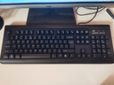 双飞燕（A4TECH) KB-8A 有线键盘 办公打字专用台式电脑笔记本外接薄膜键盘 USB接口 黑色 实拍图