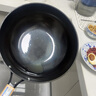 卡骏奇日本进口超轻铁锅无涂层炒锅不粘锅少油烟炒菜锅家用燃气电磁通用 【开锅带盖】平底 30cm 实拍图