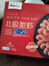 禧美海产 熟冻北极甜虾净重3斤装/盒 150/180规格 冰虾 MSC认证 海鲜水产 实拍图