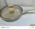 炊大皇（COOKER KING） 炒锅白色不粘锅网红大白锅平底炒菜锅少油烟易清洗电磁炉通用 【煎锅】加高锅深 加大尺寸 28cm 实拍图