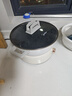 美的（Midea）电火锅IH电磁加热火锅专用锅分体家用多功能锅4.5L大容量3分钟飞快沸腾电煮锅带蒸屉HGE22BY06Z 实拍图