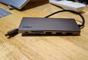 贝尔金（BELKIN）扩展坞 万兆Type-C拓展七合一 PD供电 苹果笔记本电脑转接 HDMI4K投屏 网线/SD读卡 兼容雷电口 实拍图