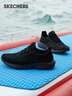 斯凯奇（Skechers）冬季男鞋新款轻便一脚蹬透气网面休闲运动跑步鞋百搭慢跑鞋210281 全黑色/210281-BBK 43 实拍图