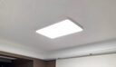 TCL照明 LED客厅灯北欧简约大气卧室吸顶灯 知玉系列三色调光包安装 实拍图