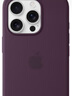Apple/苹果 iPhone 16 Pro 硅胶手机壳-梅子色 磁吸手机壳苹果16pro手机壳苹果手机壳全包 实拍图