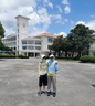 蕉下儿童防晒服外套披风男女童凉感透气防晒AL41324云朵漫游110 实拍图