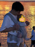 ERGObaby二狗背带婴儿抱娃神器四季透气外出旅行遛娃神器breeze解放双手 【店长力荐】breeze透气款珍珠灰 实拍图
