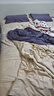 MIDO HOUSE铭都100支四件套纯棉床上用品100%全棉床单被套A类高端轻奢高级感被罩220x240cm深砚灰 实拍图