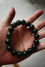 映和 冰坑老料和田玉手串碧玉手链珠子闺蜜手链情侣玉手串男女款 单颗珠子12MM+精美包装 实拍图