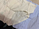 全棉时代女士内裤女无痕中腰三角裤超薄抗菌3条装 微蓝+奶白+蓝165 实拍图