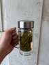 高硼硅双层加厚茶水分离办公杯大容量泡茶杯把手双层加厚茶杯硬厚 钢盖办公杯 400ml 1只 实拍图