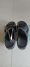回力凉鞋男士中老年爸爸夏季外穿沙滩高档新款厚底防滑耐穿凉拖鞋 黑色【EVA柔软不磨脚】 41 【标准码】 实拍图