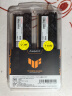 阿斯加特（Asgard）16GB(8GBx2) DDR4 3200 台式机内存条 金伦加&TUF联名款 马甲条 长鑫颗粒 CL14 黑橙甲 实拍图