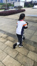 帝百伦（DEPTHPOWER）儿童滑板车成人6-10岁14岁30岁代步神器上班折叠男女孩平衡踏板车 悍马白【手闸碟刹双减震】非电动 实拍图