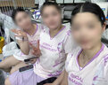 TONTOS女式羽毛球服套装定制凉感速干透气运动比赛服热转印 实拍图