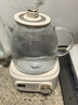 九阳（Joyoung）净萃全玻璃0胶水养生壶  办公室多功能煮茶器花茶壶 烧水壶恒温电热水壶 24h预约保温 1L WY107 实拍图