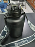 恩尔美保温杯大容量吨桶吨2023新款水杯运动水杯大肚杯子男女款户外便携 【潮酷黑-316材质】 1000ml 实拍图