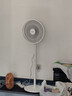 美的（Midea）【品质推荐】七叶轻音柔风电风扇/家用省电落地扇/台式电扇/广角摇头节能宿舍小型风扇 SAE35CA 实拍图