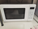 美的（Midea）变频小清新微波炉 液晶屏幕 磨砂面板 小型20L家用 匠心工艺（PM2002） 实拍图
