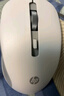 惠普（HP）S1000C无线鼠标 可充电TypeC办公鼠标 家用/商务办公/笔记本/台式机USB接口即插即用 鼠标无线白色 实拍图