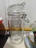 喜碧（Scybe）密封罐 家用玻璃密封罐泡酒容器泡菜坛子玻璃瓶玻璃罐兰仕1200ml  实拍图