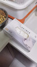 乌斯京（WOLSGIN）一次性手套丁腈手套100只大码橡胶食品级加厚耐用厨房防护丁晴白 实拍图
