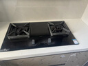 名气（MQ）燃气灶天然气国家补贴20%家用嵌入式5.0KW大火力猛火灶具180min智能定时双灶可调底盘JZT-A6820B 实拍图