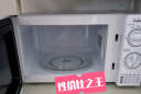 格兰仕（Galanz）变频家用微波炉 经典双旋钮 360°转盘加热  智能解冻 五档火力速热 20L精巧容量P70D20TLV-D4(W0) 实拍图