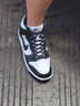 耐克（NIKE）官方DUNK HI男运动鞋夏板鞋高帮复古DD1399 105白色/黑/荷兰橙 42 实拍图